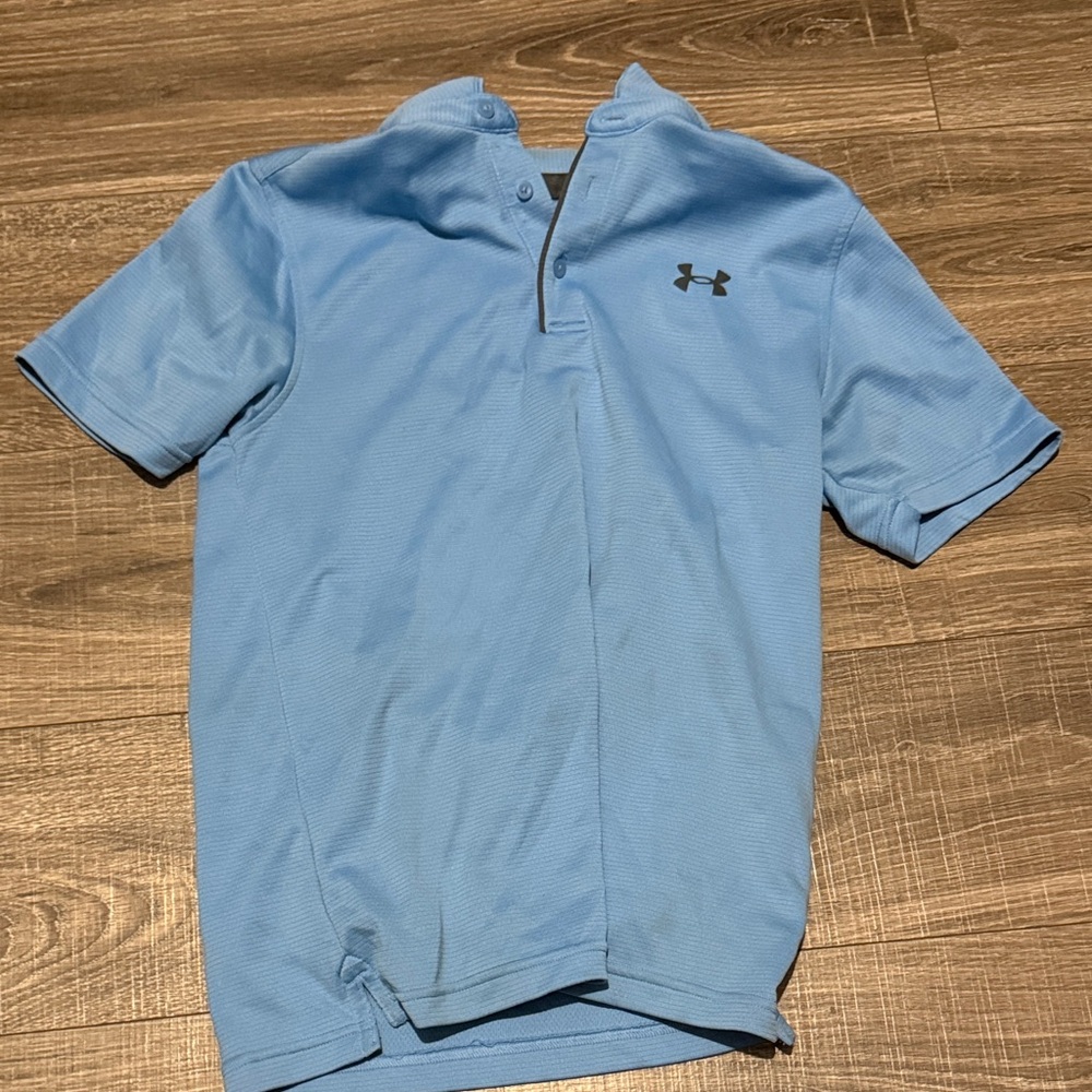 Under Armour Men's Light Blue Polo Shirt